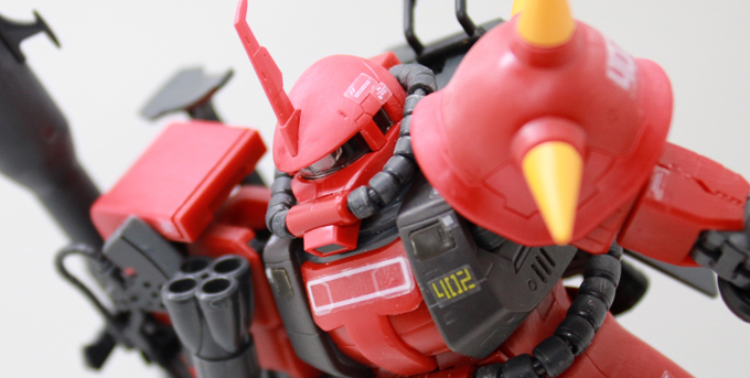 ガンプラ】RG 1/144 MS-06R-2 ジョニー・ライデン専用 高機動型ザクII ...