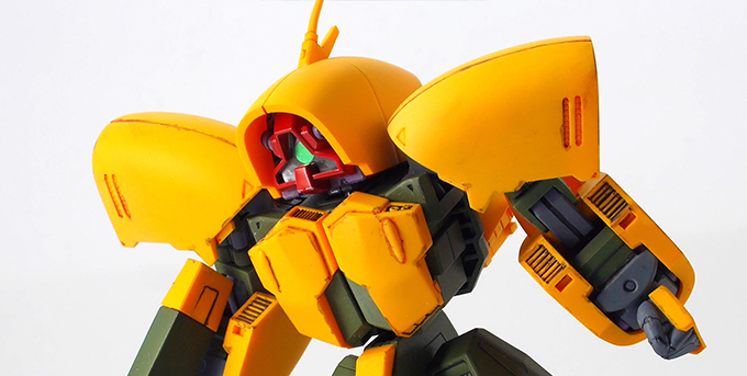 ガンプラ　HGUC アッシマー(グリーンダイバーズVer.)