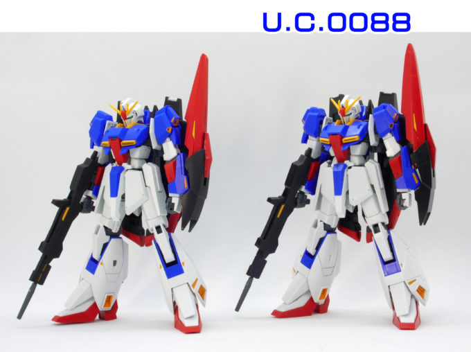 ガンプラ Hguc ゼータガンダム U C 00 レビュー 比較 ポッチのガンプラ