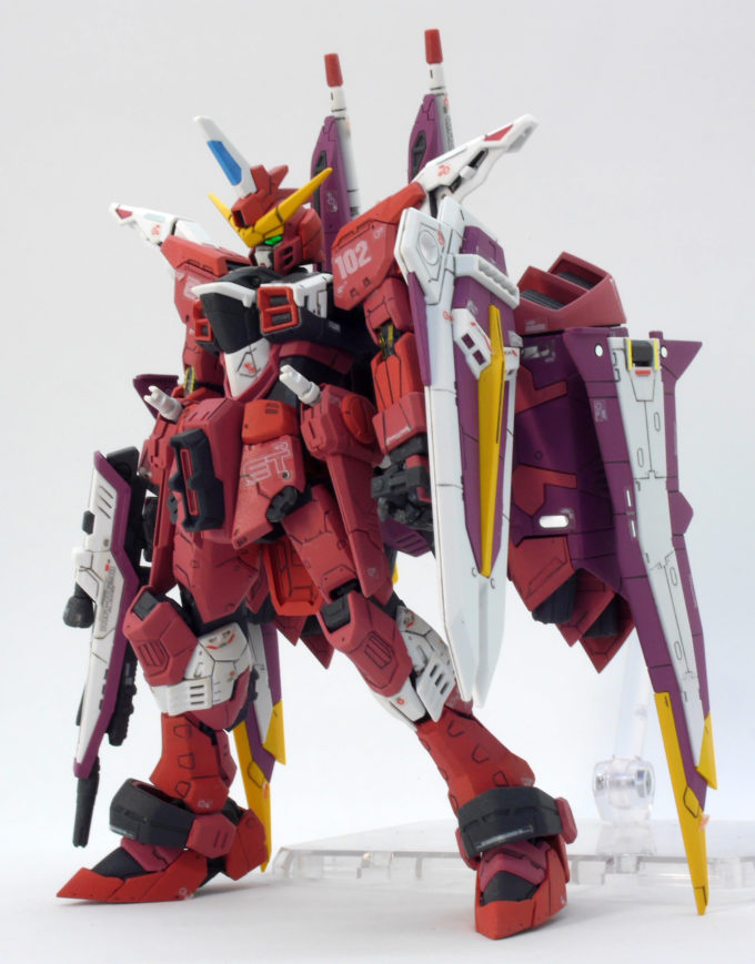 RG 機動戦士ガンダムSEED ジャスティスガンダム 1 144スケール 色分け 