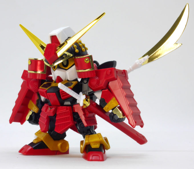 レジェンドBB（LEGENDBB）武者頑駄無（がんだむ）のガンプラレビュー画像です