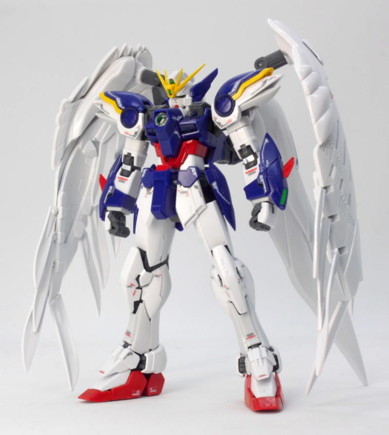 新品未使用 RG ウイングガンダムゼロEW チタニウムフィニッシュ 未組立 ガンダムW Endless Waltz」ゼロ EW、輝く翼＆新装備
