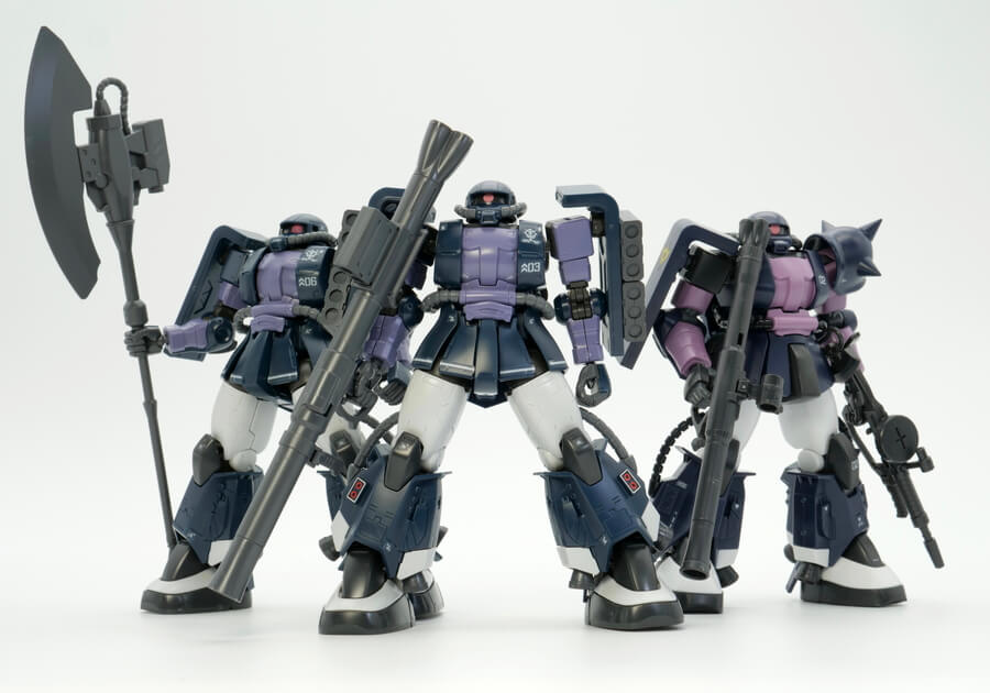 ガンプラ Hg 高機動型ザクii オルテガ専用機 レビュー ポッチのガンプラ