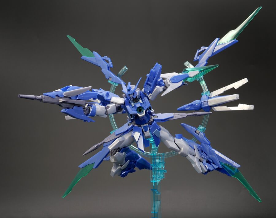 HGBD ガンダムAGEIIマグナム SVver. (FXプロージョン)のガンプラレビュー画像です