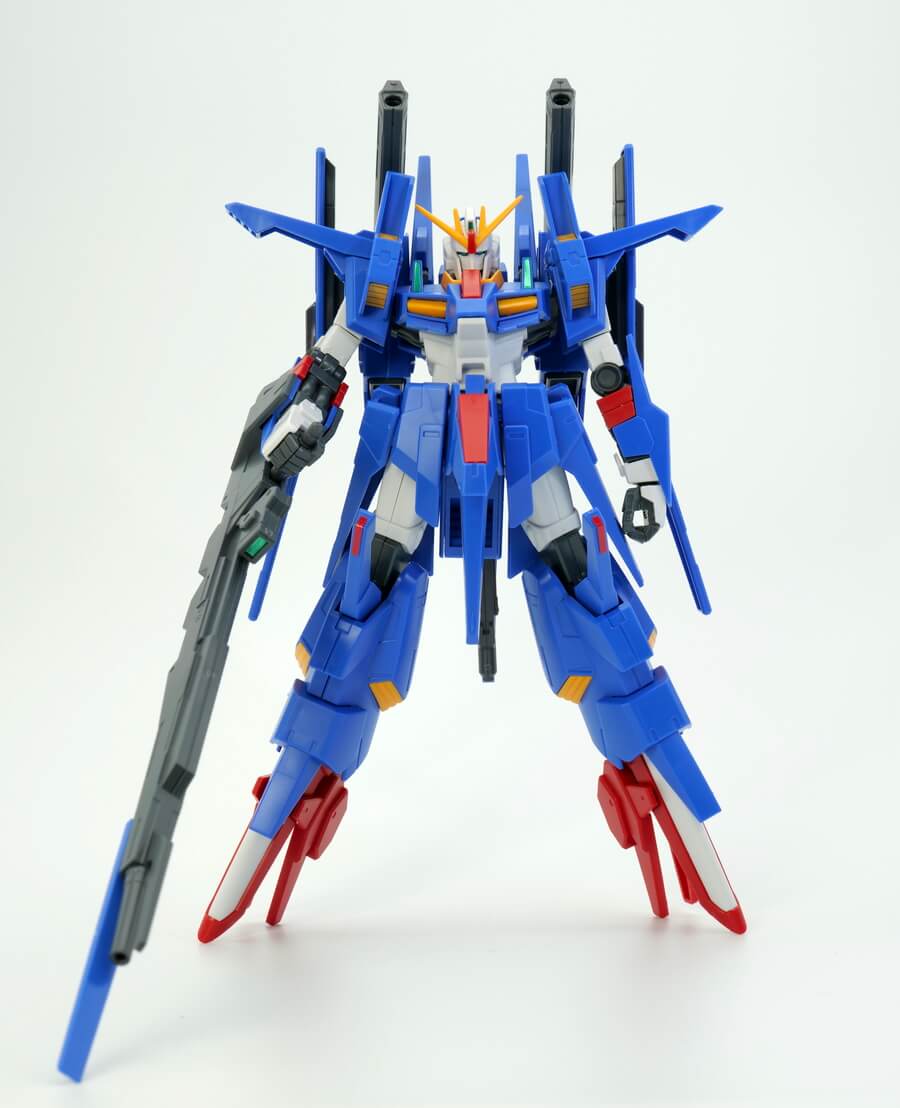 HGBF ZZII（ダブルゼッツー）のガンプラレビュー画像です