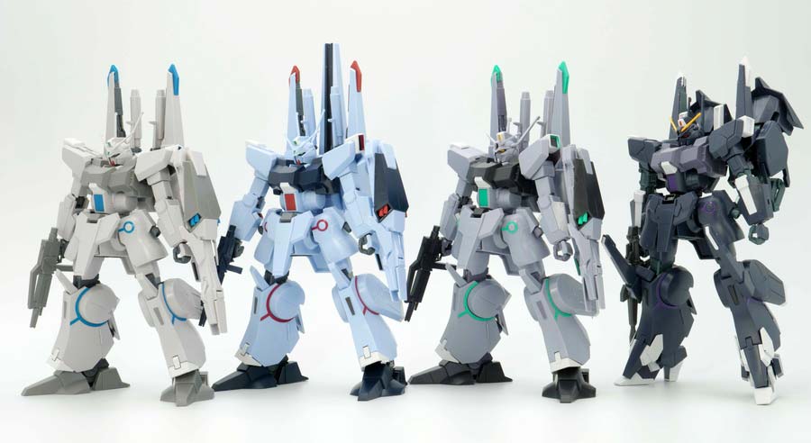 ピンク・ブルー HG シルヴァバレト HG シルヴァバレトサプレッサー 2機