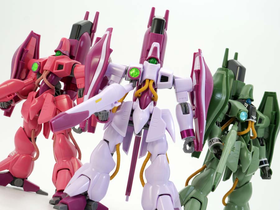 9月再販レア機４種 HGUC1/144ガザC ガザCハマーン メタス Rジャジャ 