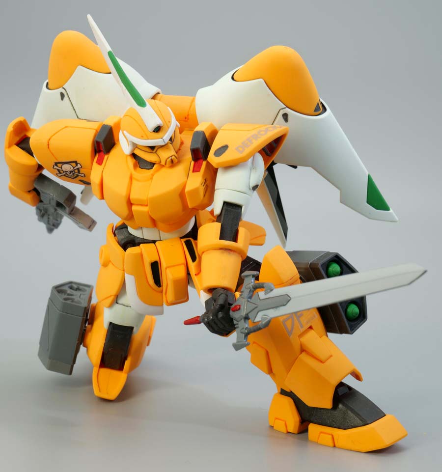 HG モビルジン(ミゲル・アイマン専用機) 改修・全塗装完成品 - プラモデル