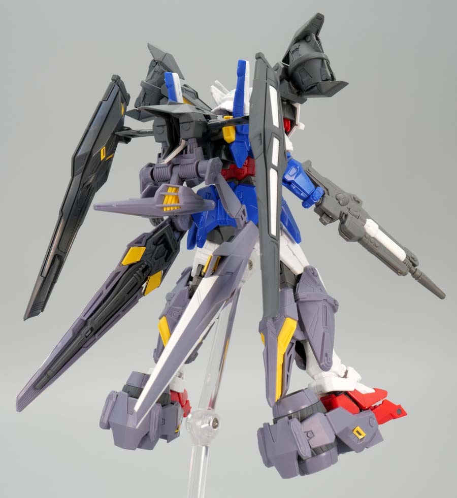 HGガンダムジェミナス01用アサルトブースター＆高機動型ユニット 拡張セットのガンプラレビュー画像です