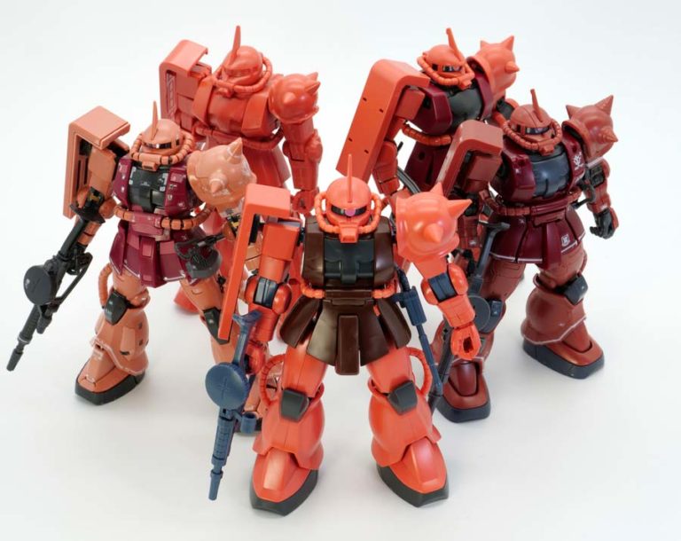 ガンプラ　RGガンダム シャア専用ザク　まとめ売り ガンプラ RGガンダム シャア専用ザク まとめ売り