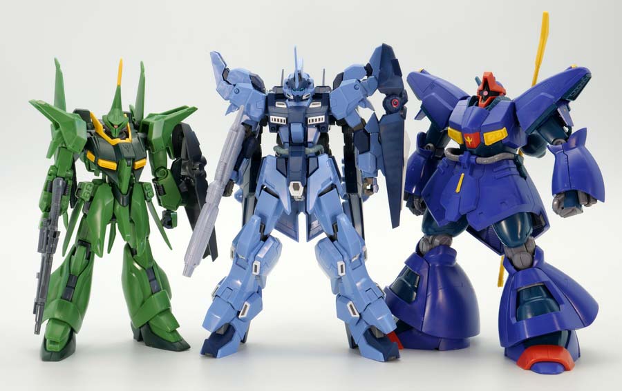 HGトーリスリッターのガンプラレビュー画像です