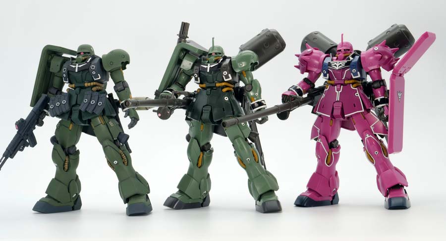 かわいい新作 ガンプラ HGUC ギラ ズール ギルボア機 キュアロン機 2個