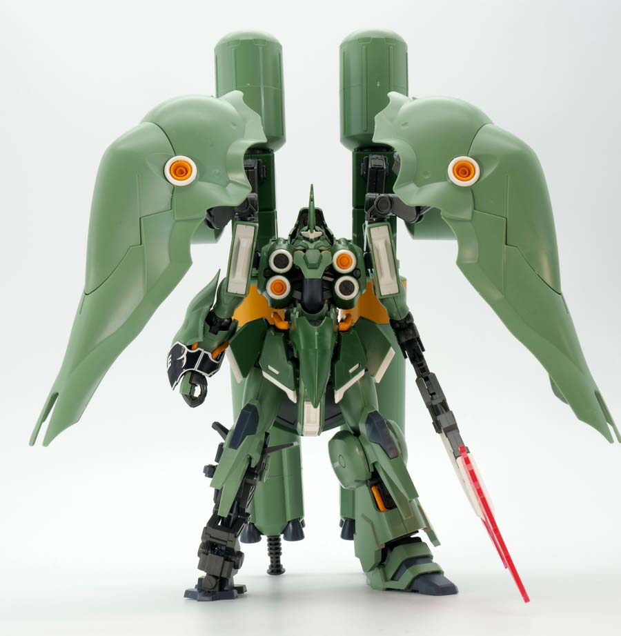 新品工具HGUC クシャトリヤ塗装完成品&リペアードパーツリペアードに変換可能品 模型・プラモデル