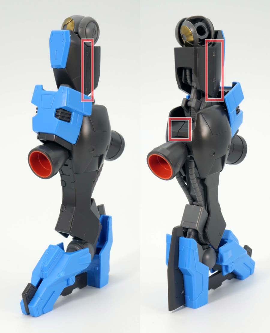 1/100 フルメカニクス ガンダムヴィダールのガンプラレビュー画像です