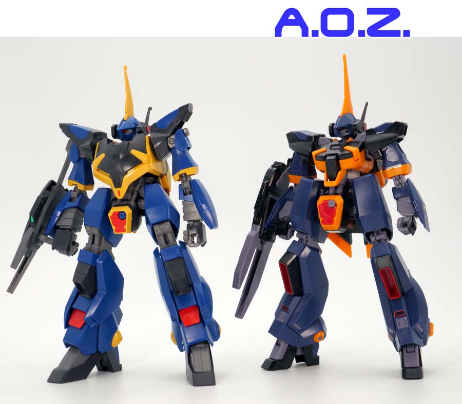 ガンプラ】HGUC バーザム（A.O.Z RE-BOOT版） レビュー【プレバン