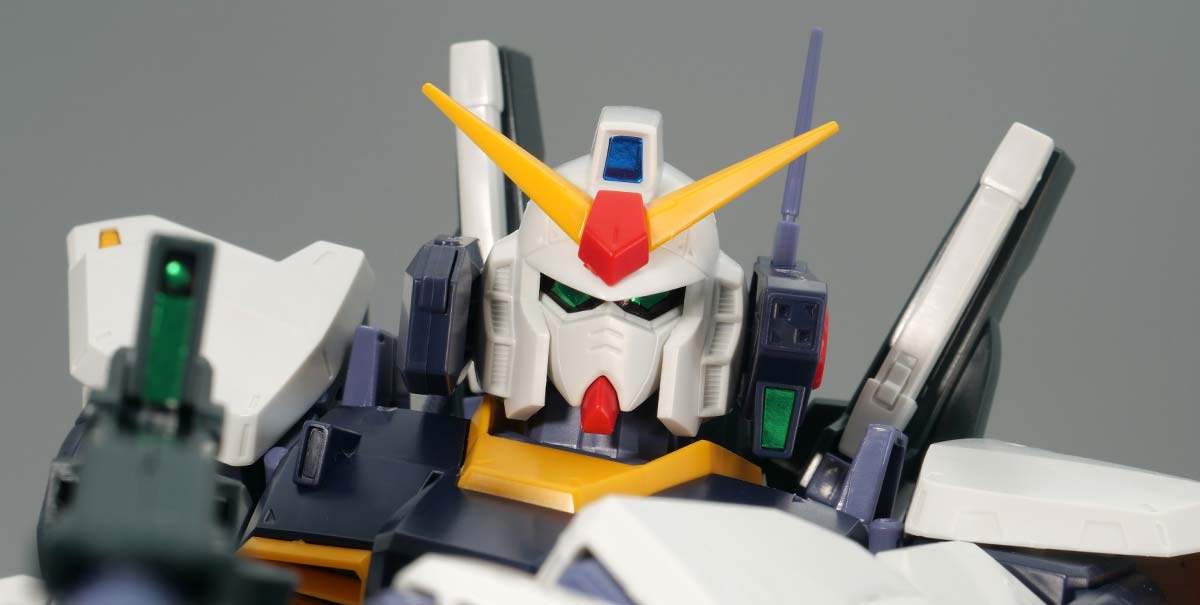 MGガンダムMk-II Ver.2.0のガンプラレビュー画像です