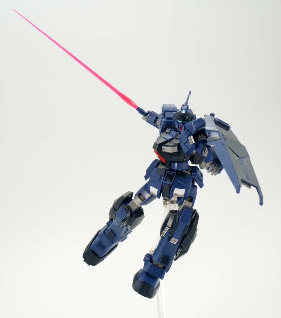 HGペイルライダーDII（ティターンズ仕様）のガンプラレビュー画像です