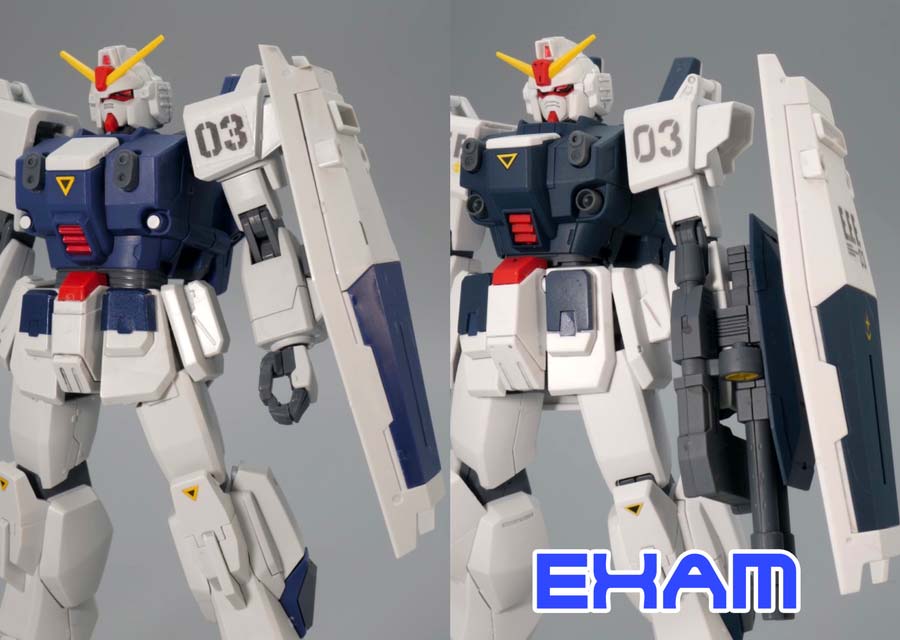 HGUC ブルーディスティニー3号機とイフリート改 - プラモデル