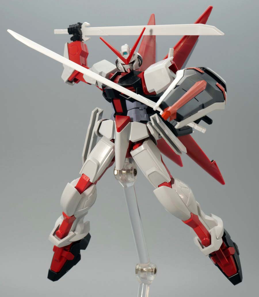 HG M1アストレイのガンプラレビュー画像です