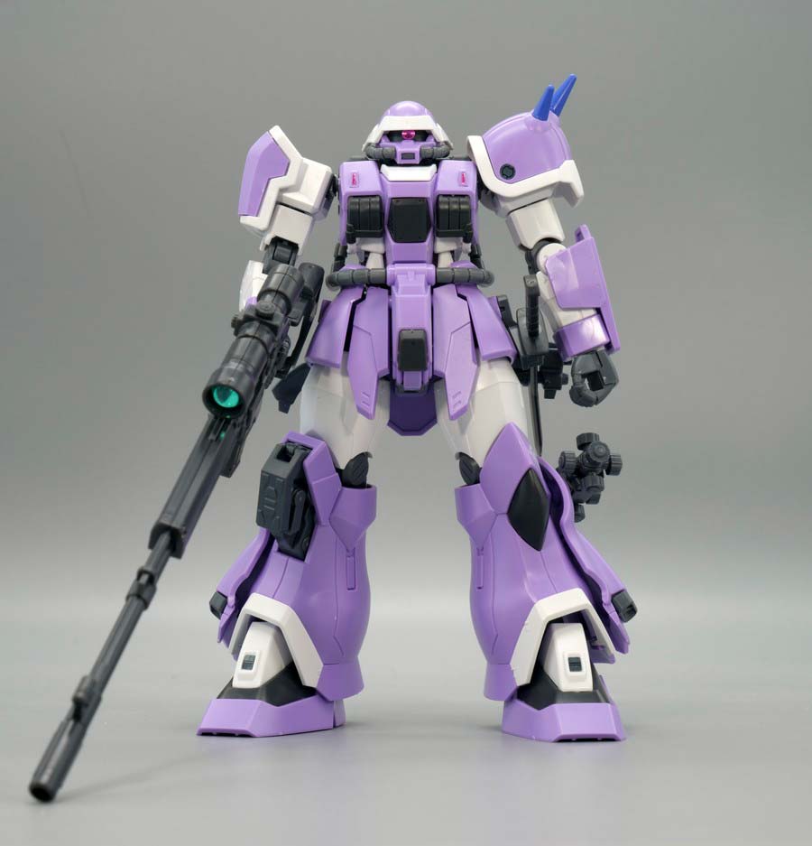 HGイフリート・イェーガーのガンプラレビュー画像です