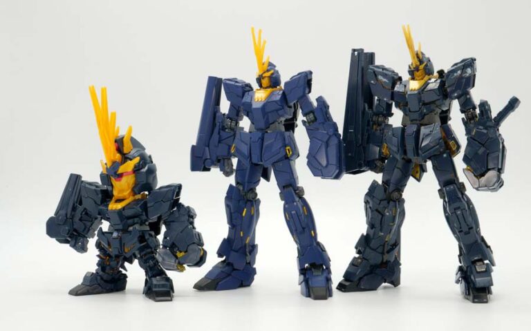 【BB戦士】RX-0 ユニコーンガンダム2号機 バンシィ レビュー | ポッチのガンプラ+