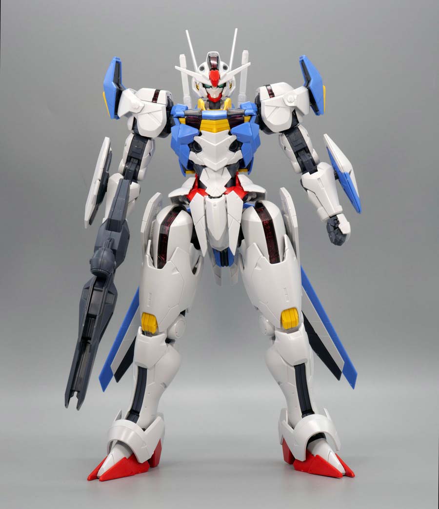 販売早割フルメカニクス　1/100 ガンダムエアリアル　全塗装済み完成品 模型・プラモデル