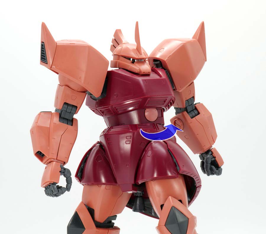 MG 1/100 MS-14S シャア専用ゲルググ Ver.2.0 塗装済完成品 - プラモデル