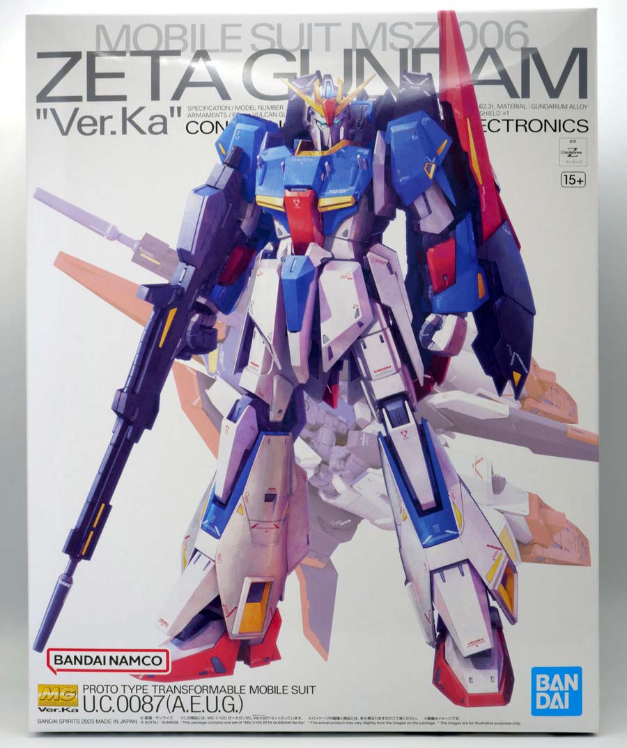 ガンプラ】MG 1/100 ゼータガンダム Ver.Ka レビュー | ポッチのガンプラ＋