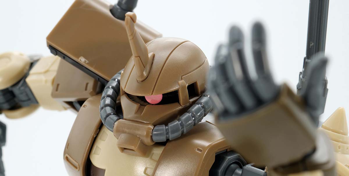 ガンプラ】HG 1/144 高機動型ザク 地上用 (エグバ機) レビュー