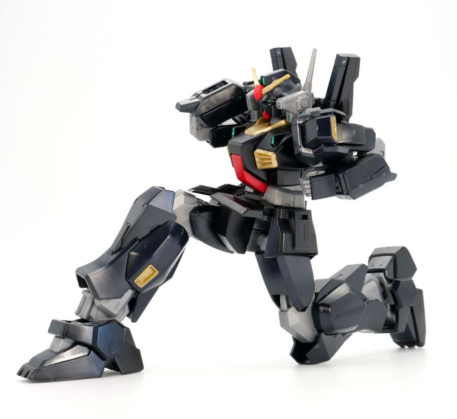 HGガンダムベース限定 ガンダムMk-II(ティターンズ仕様)(21st CENTURY REAL TYPE Ver.)のガンプラレビュー画像です