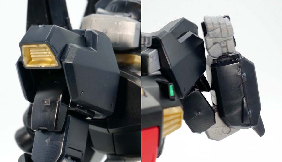 HGガンダムベース限定 ガンダムMk-II(ティターンズ仕様)(21st CENTURY REAL TYPE Ver.)のガンプラレビュー画像です