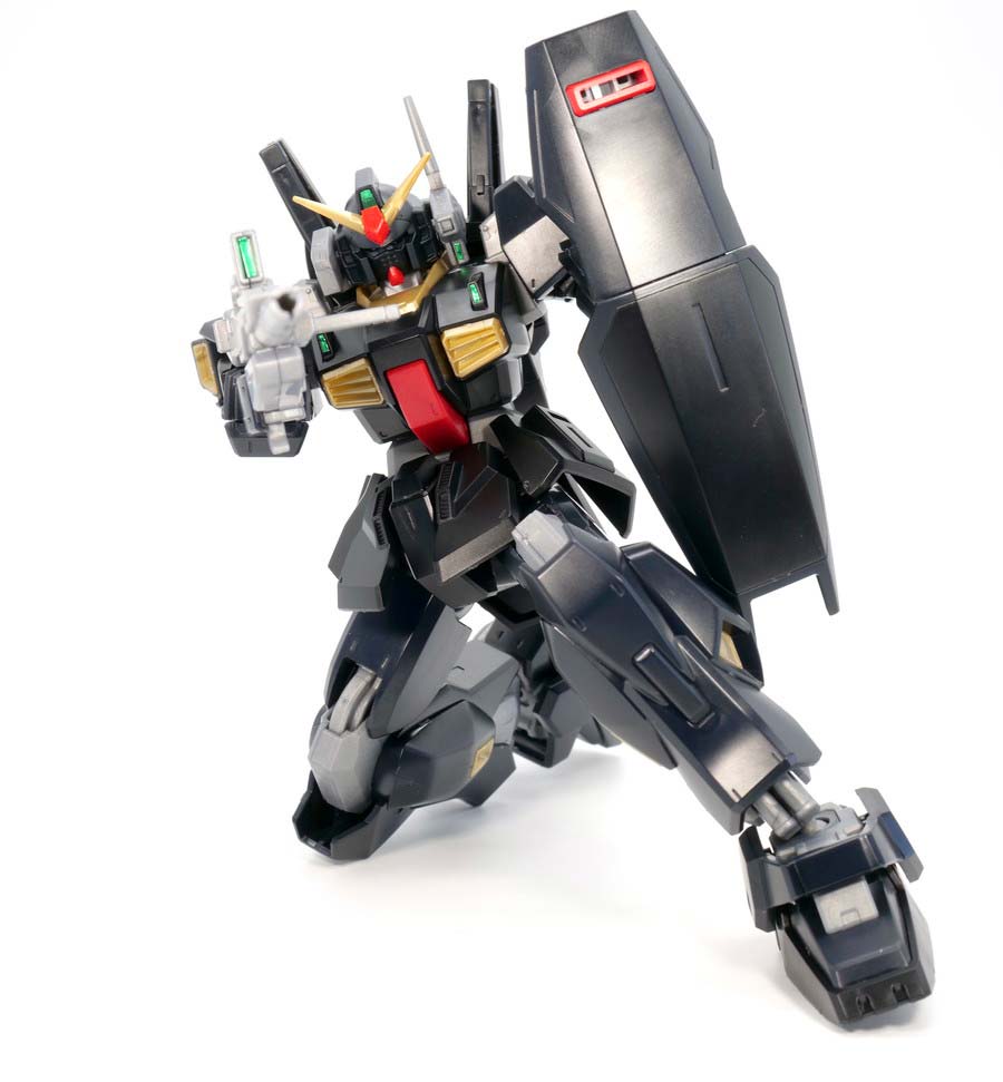 HGガンダムベース限定 ガンダムMk-II(ティターンズ仕様)(21st CENTURY REAL TYPE Ver.)のガンプラレビュー画像です