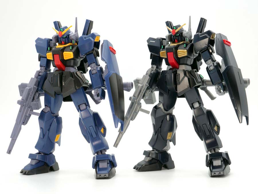 HGガンダムベース限定 ガンダムMk-II(ティターンズ仕様)(21st CENTURY REAL TYPE Ver.)のガンプラレビュー画像です