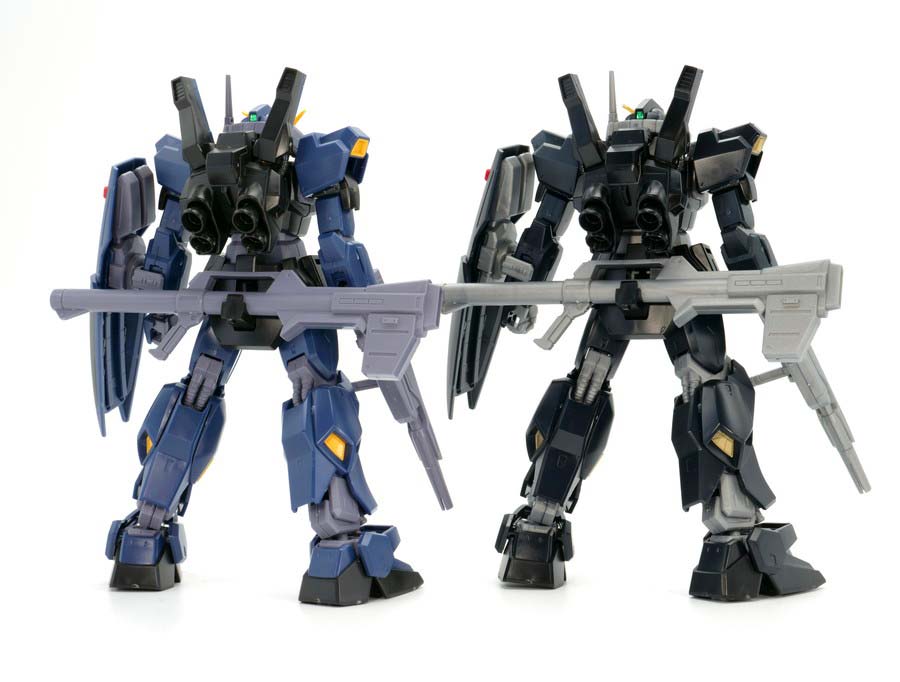 HGガンダムベース限定 ガンダムMk-II(ティターンズ仕様)(21st CENTURY REAL TYPE Ver.)のガンプラレビュー画像です