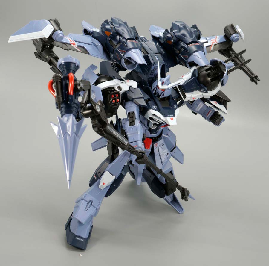 フルメカニクス エールカラミティガンダムのガンプラレビュー画像です