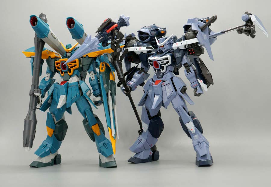 フルメカニクス エールカラミティガンダムのガンプラレビュー画像です