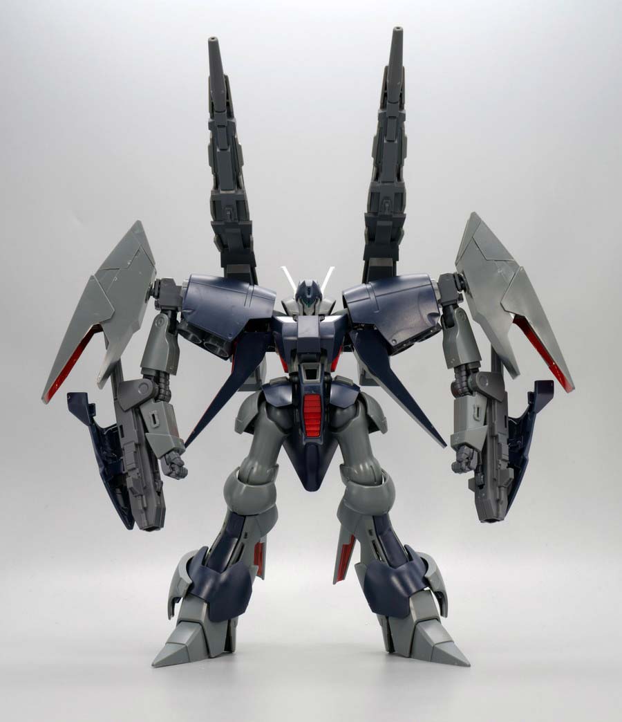 HGバイアラン・カスタム２号機（バンデシネ版）のガンプラレビュー画像です