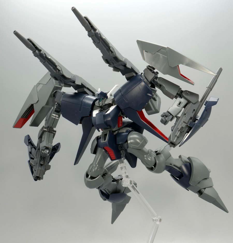 HGバイアラン・カスタム２号機（バンデシネ版）のガンプラレビュー画像です