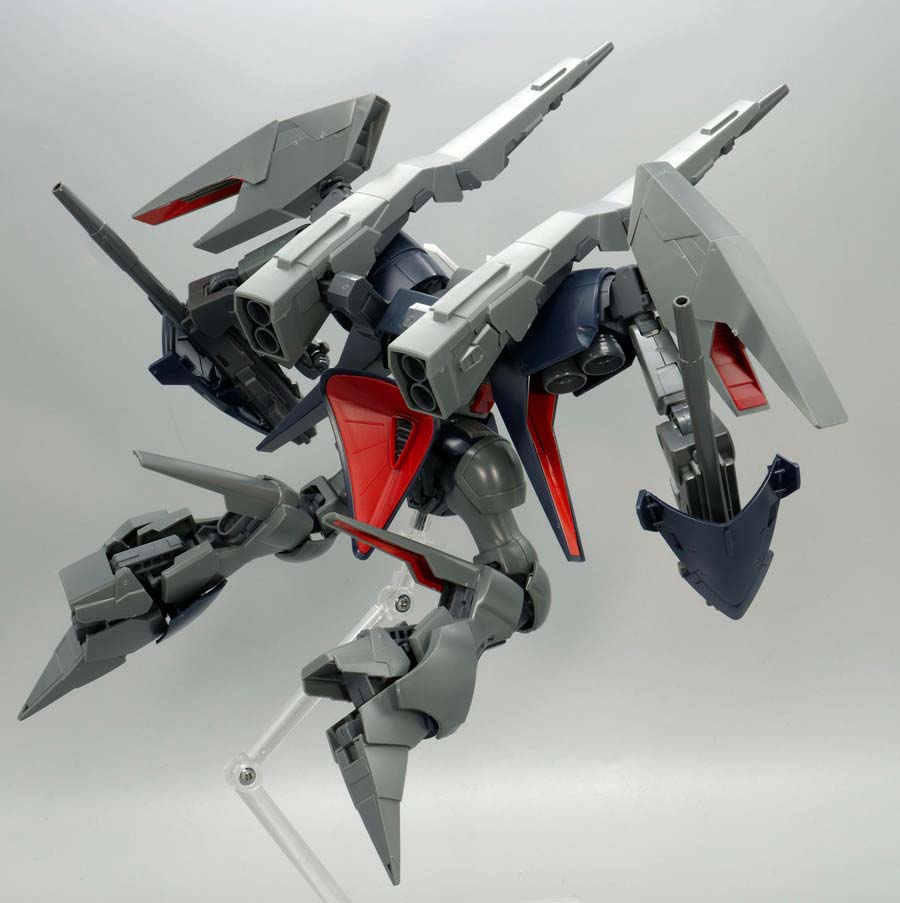 HGバイアラン・カスタム２号機（バンデシネ版）のガンプラレビュー画像です