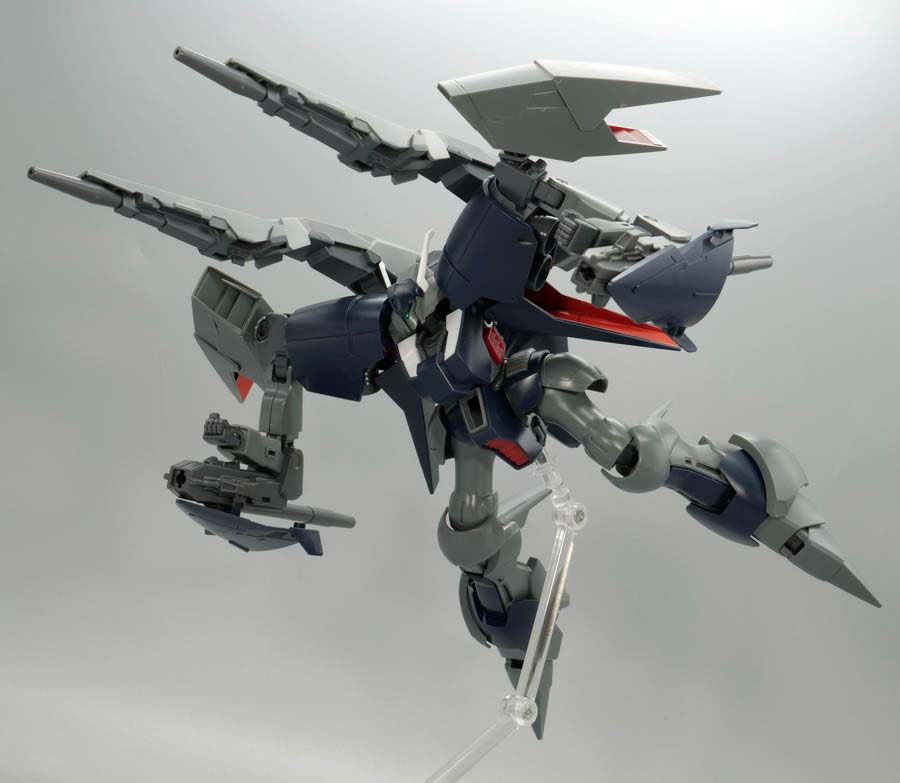 HGバイアラン・カスタム２号機（バンデシネ版）のガンプラレビュー画像です