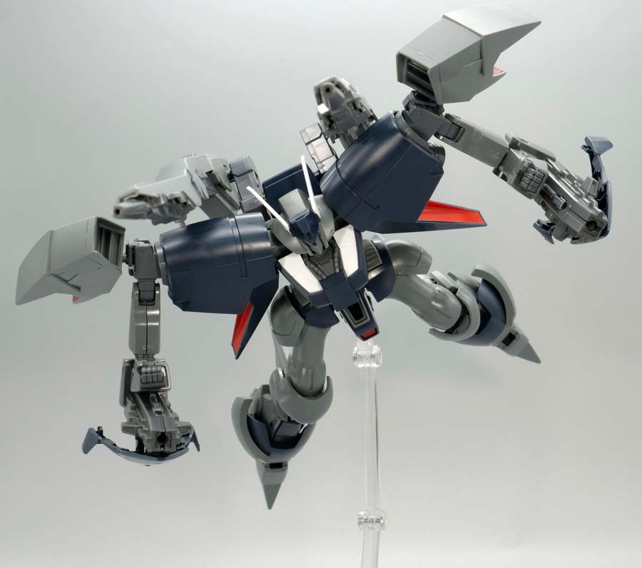 HGバイアラン・カスタム２号機（バンデシネ版）のガンプラレビュー画像です