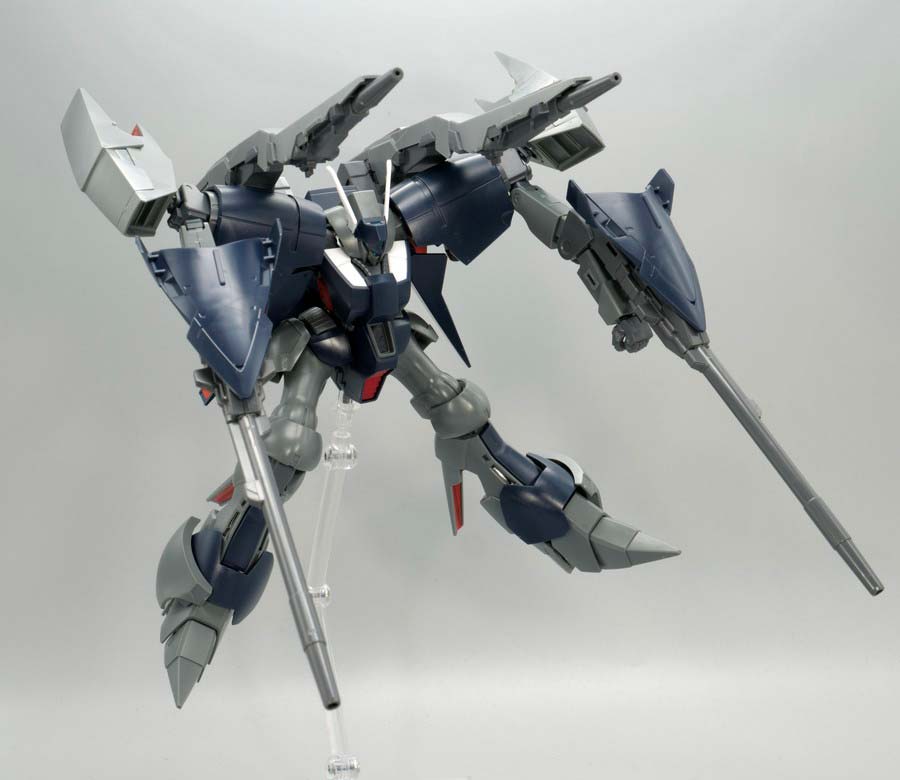 HGバイアラン・カスタム２号機（バンデシネ版）のガンプラレビュー画像です