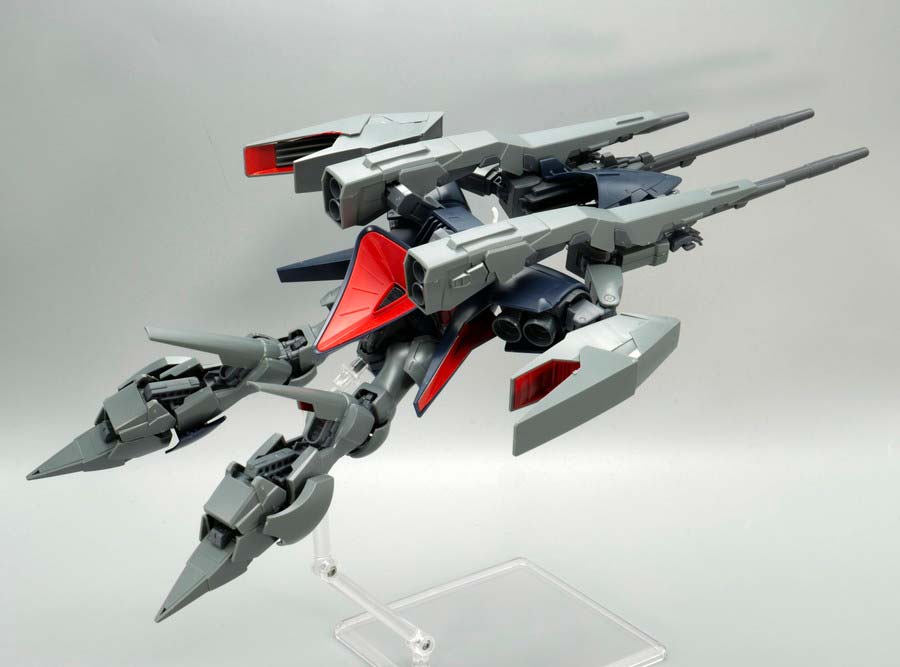 HGバイアラン・カスタム２号機（バンデシネ版）のガンプラレビュー画像です