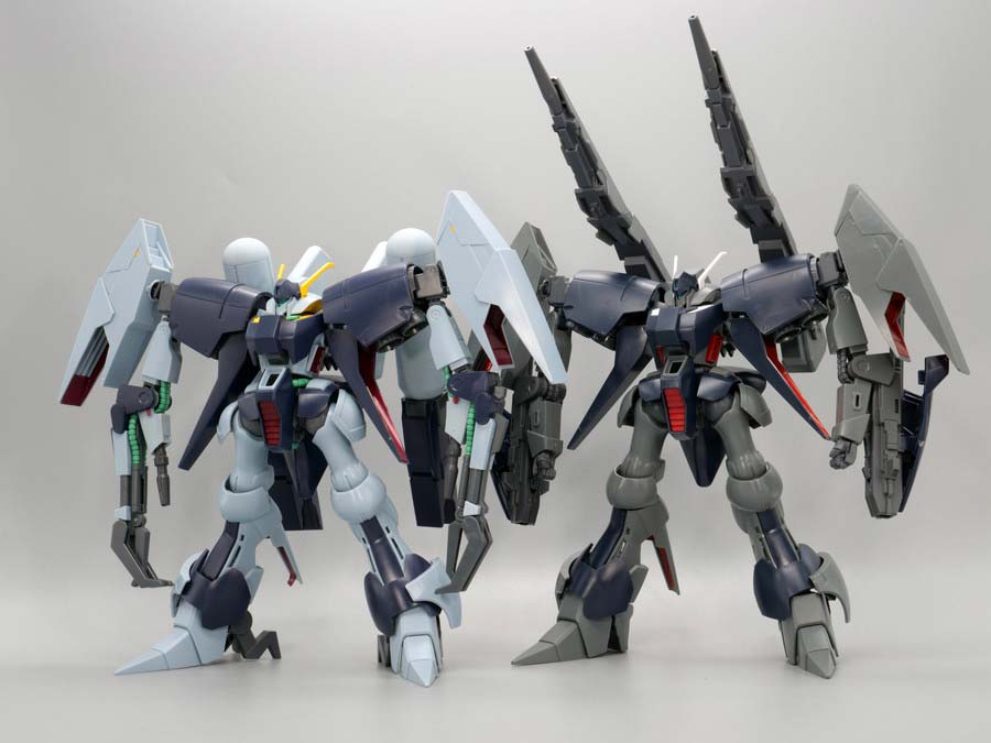 HGバイアラン・カスタム２号機（バンデシネ版）のガンプラレビュー画像です