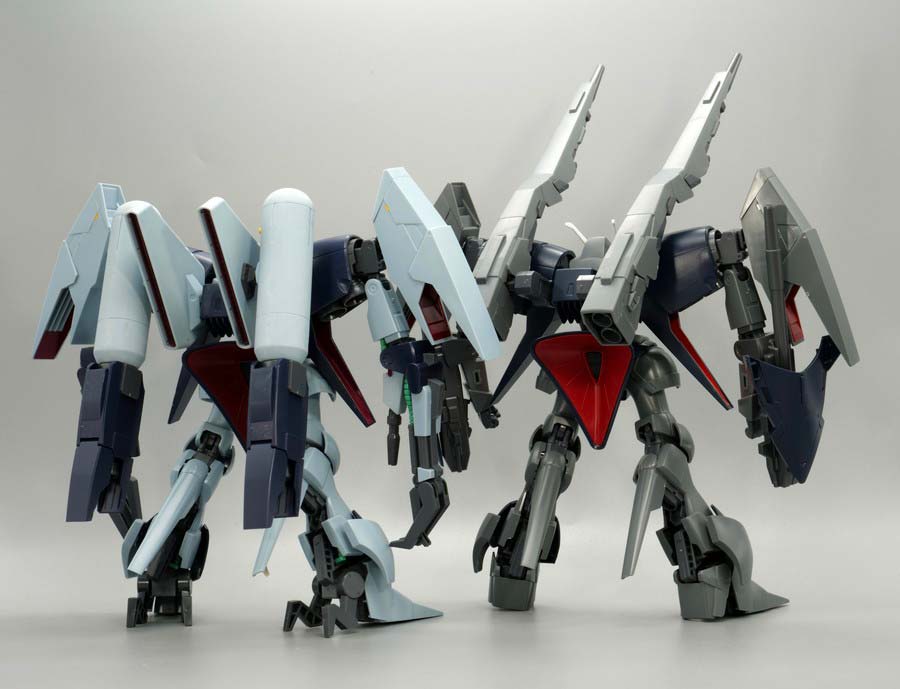 HGバイアラン・カスタム２号機（バンデシネ版）のガンプラレビュー画像です