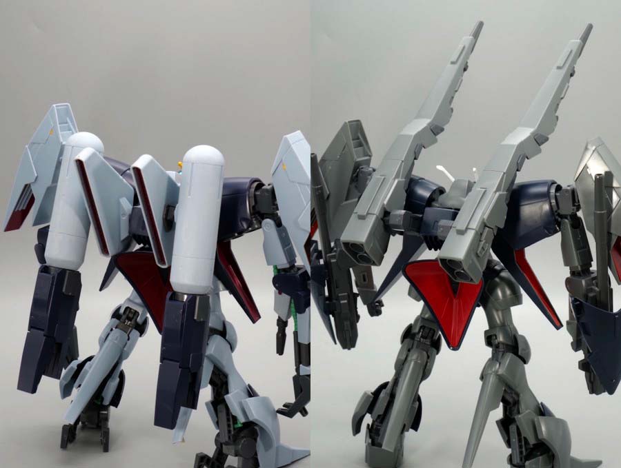 HGバイアラン・カスタム２号機（バンデシネ版）のガンプラレビュー画像です