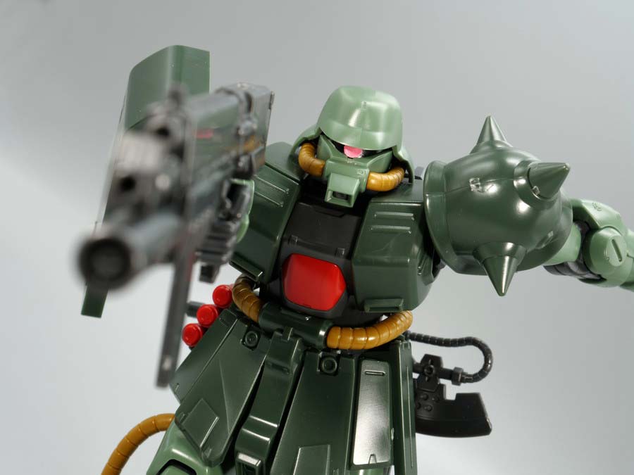 HGザクII改Bタイプ（ユニコーンVer.）のガンプラレビュー画像です