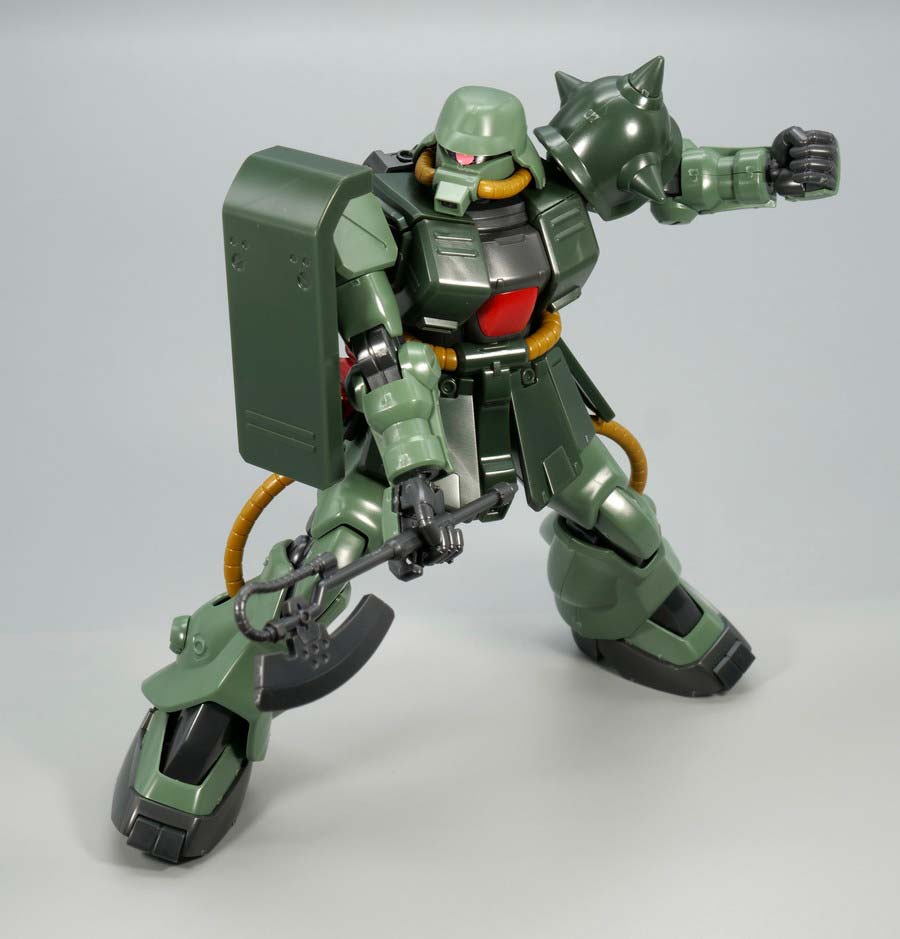 HGザクII改Bタイプ（ユニコーンVer.）のガンプラレビュー画像です