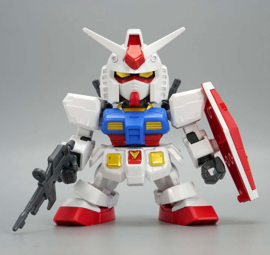 EXスタンダード RX-78-2ガンダムのガンプラレビュー画像です