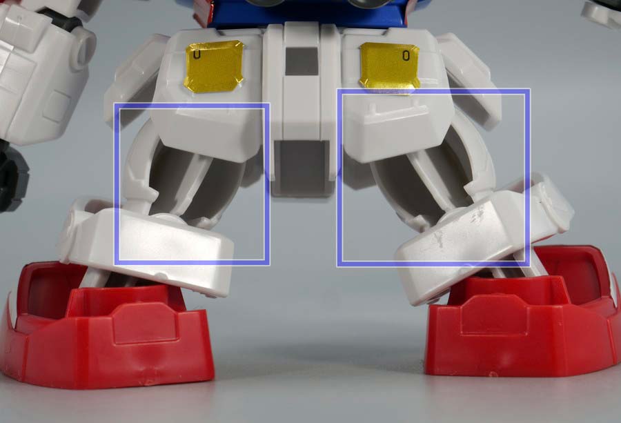 EXスタンダード RX-78-2ガンダムのガンプラレビュー画像です